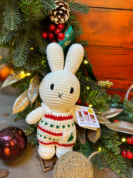 Miffy handmade Christmas Overall ( 25cm)
