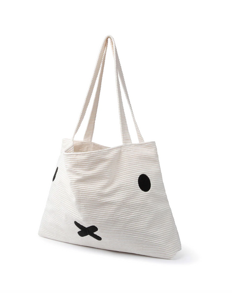 Miffy Shopping Bag Corduroy Cream