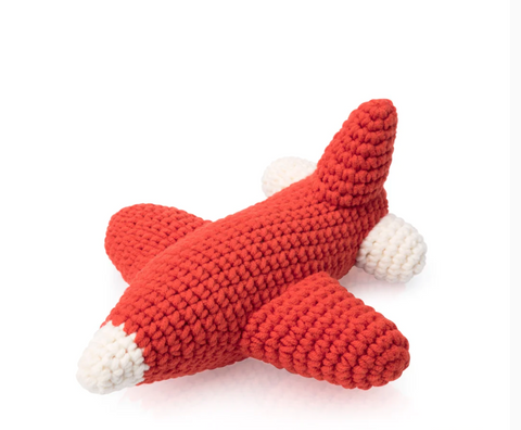 Handmade  Knit Toy Airplanes