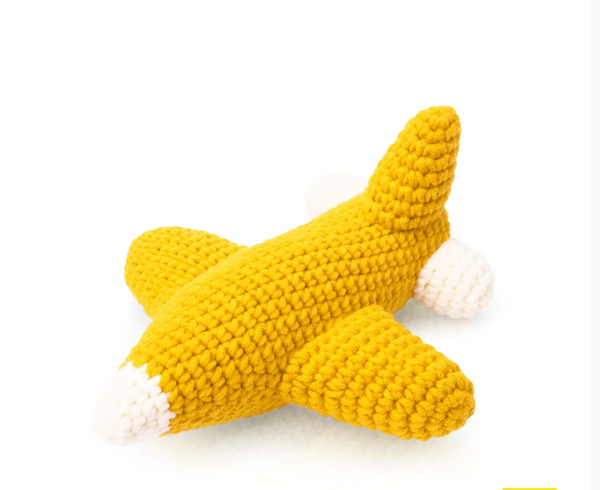 Handmade  Knit Toy Airplanes
