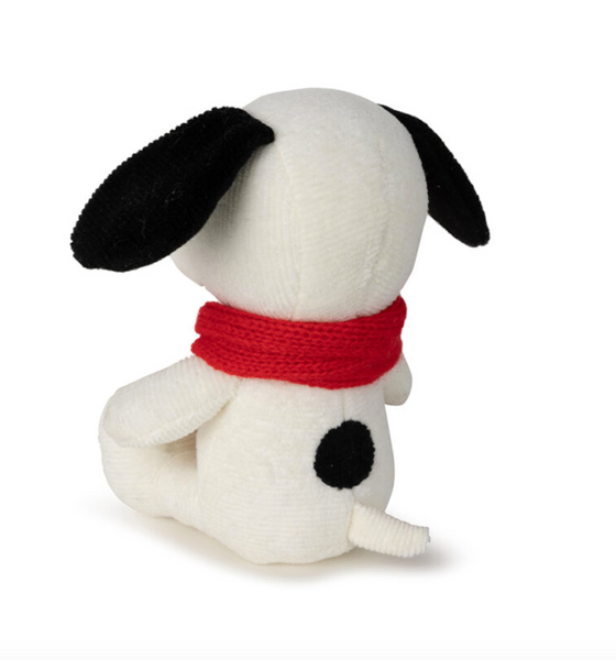 Snoopy Sitting With Scarf