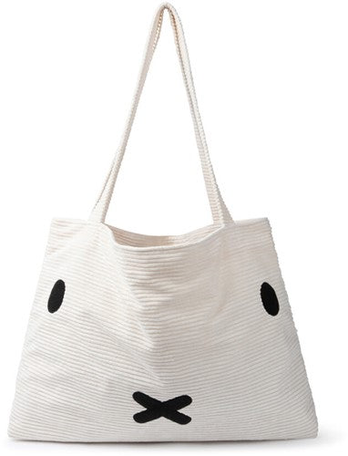 Miffy Shopping Bag Corduroy Cream
