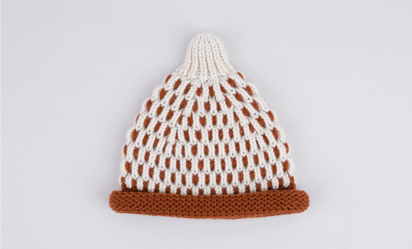 Brown Scot Knit Hat
