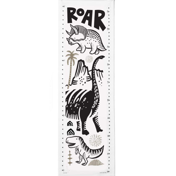 Canvas Growth Chart – Dino