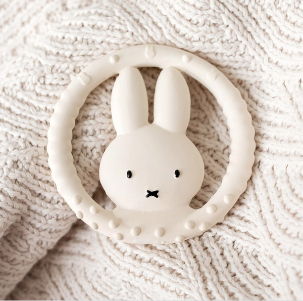miffy biderangle in natural rubber, round