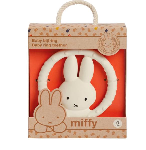 miffy biderangle in natural rubber, round
