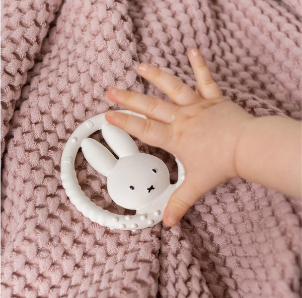 miffy biderangle in natural rubber, round