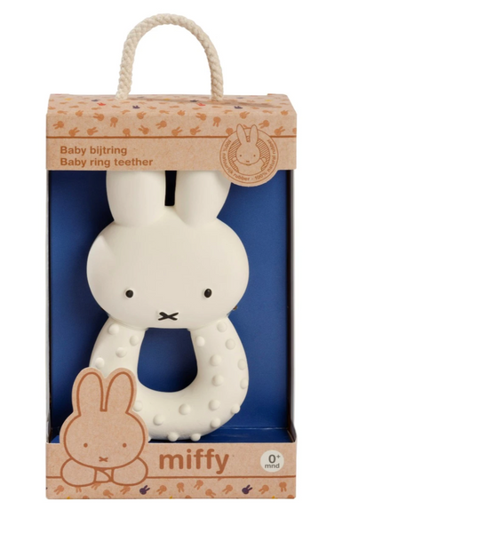 miffy biderangle Teether Boy in Nature Rubber