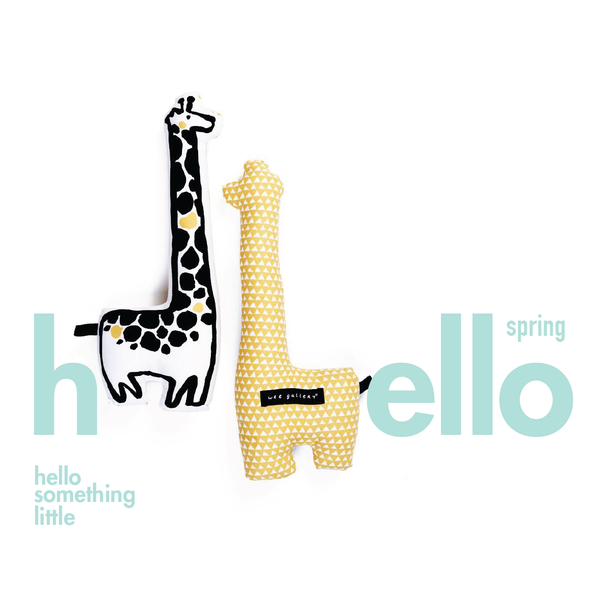 Nursery Friends – Giraffe Throw Pillow