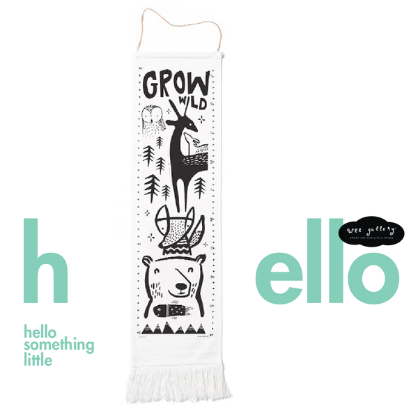 Canvas Growth Chart – Woodland
