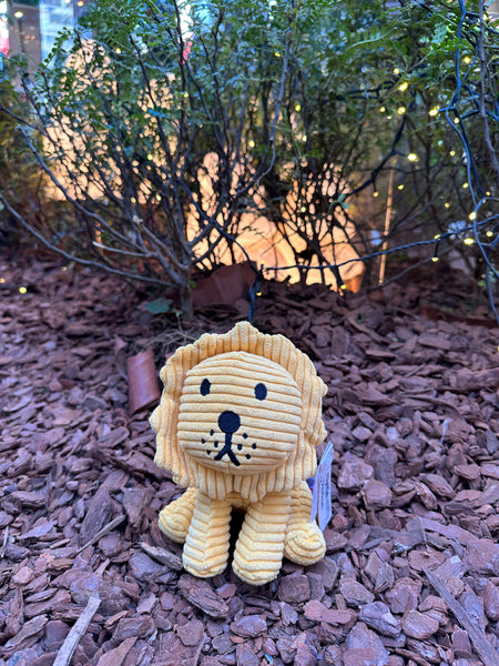 Miffy Lion Corduroy soft toy, yellow (17 cm)