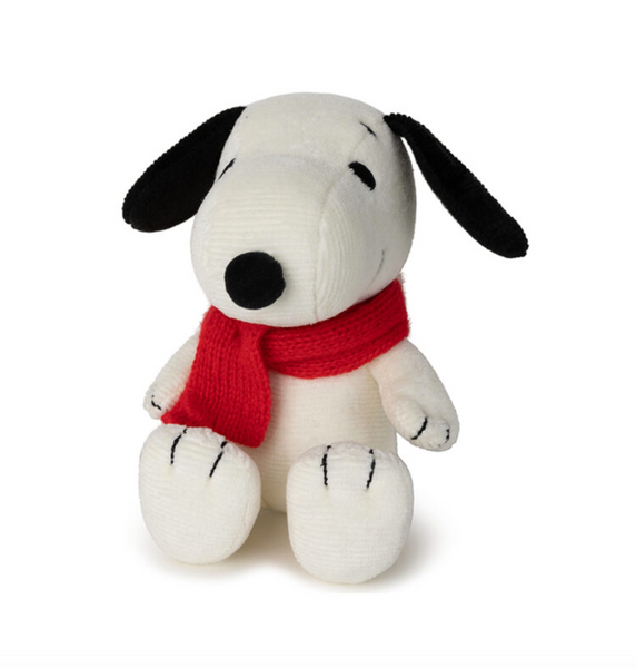 Snoopy Sitting With Scarf