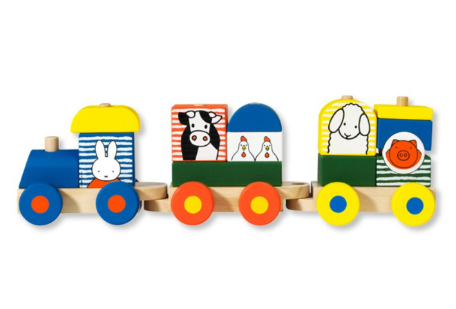 Miffy Wooden Train
