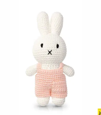 Miffy handmade and her Pastel pink overall