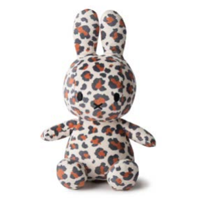 Miffy Sitting All Over Leopard Print