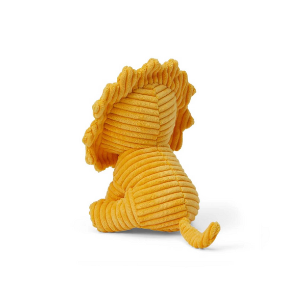 Miffy Lion Corduroy soft toy, yellow (17 cm)