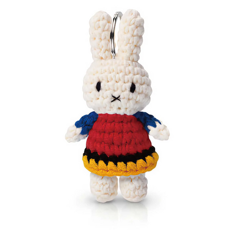 Miffy handmade keyhanger mondriaan