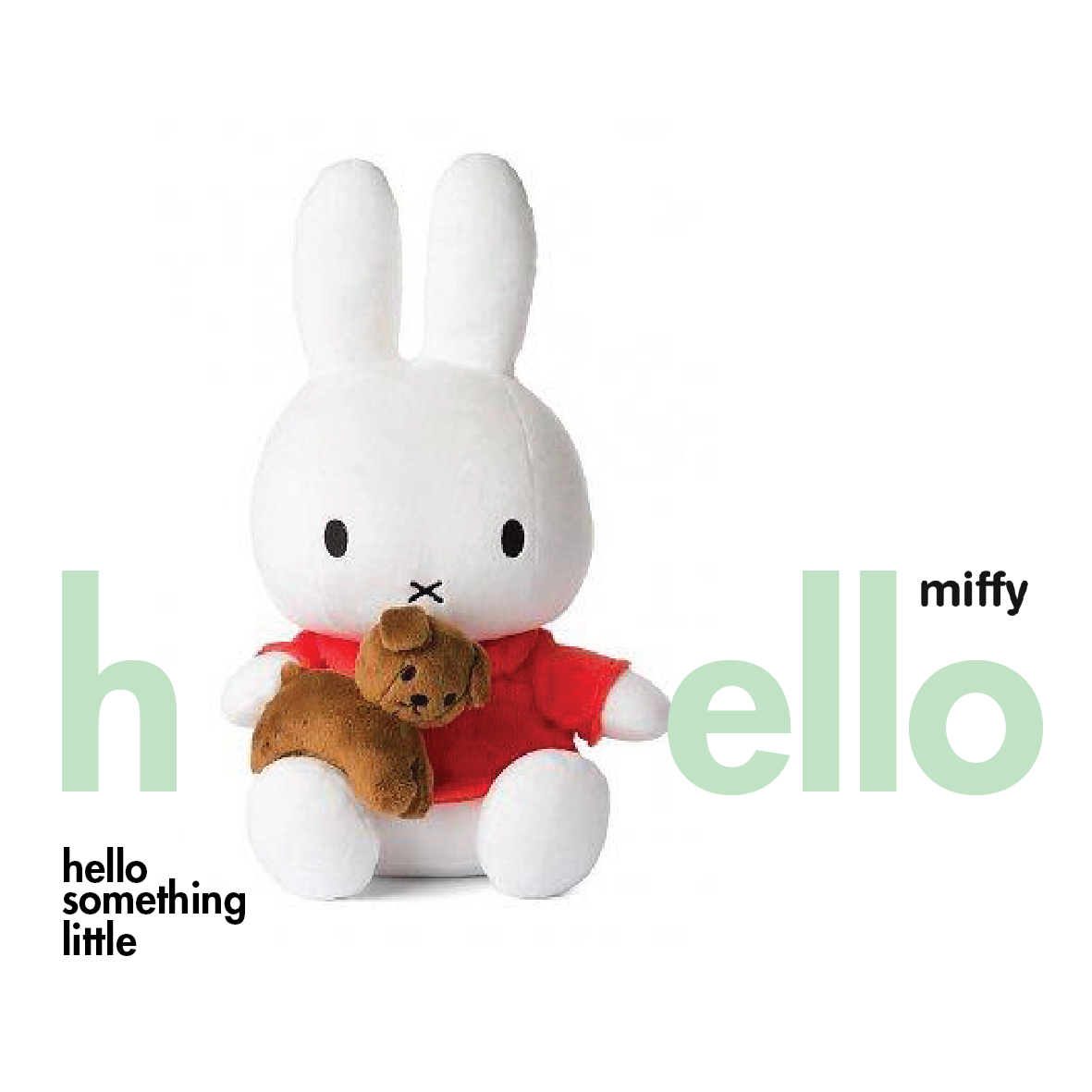 Miffy with snuffie the dog - Great
