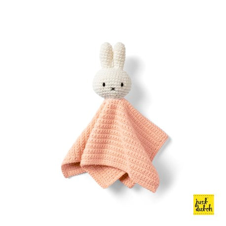 Miffy handmade wipe, pastel pink and blue